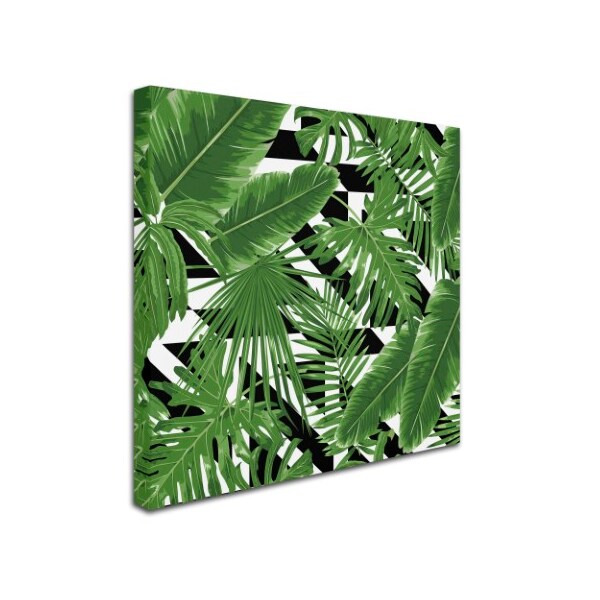 Mark Ashkenazi 'Geometric Tropical' Canvas Art,18x18